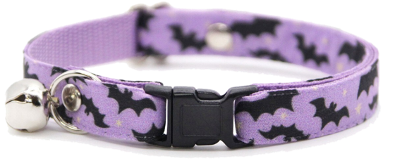 Made by Cleo Batty Babe cat collar