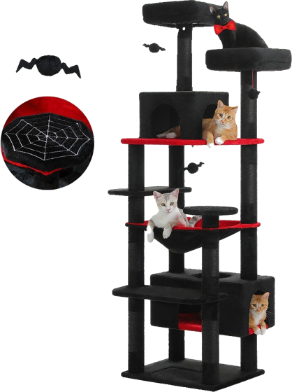 PAWZ Road 72-inch gothic hammock cat tree